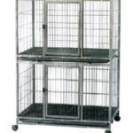 Dog cage Double Floor -Pipe Frame -36 inches