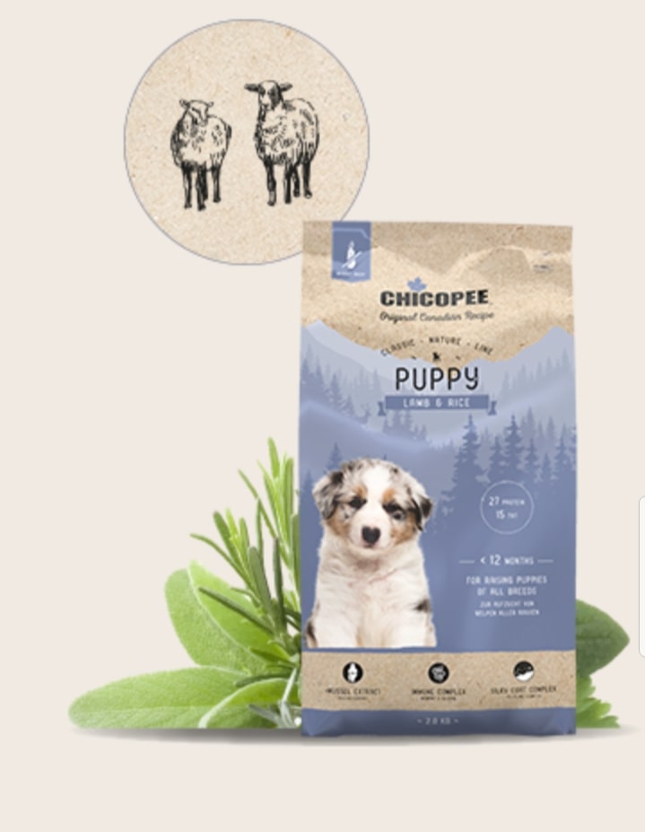 Chicopee Classic - Nature - Line PUPPY LAMB & RICE 2kg