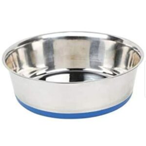 Stainless Steel Dog Bowl for Puppies, Dogs, Cats, Or Kittens- Capacity: 900ml