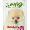 JerHigh Strawberry Stick Dog Treats with Real Chicken Meat - 70 g