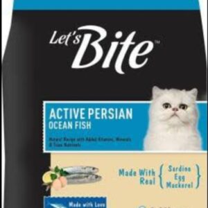Drools Let's bite Active Persian cat