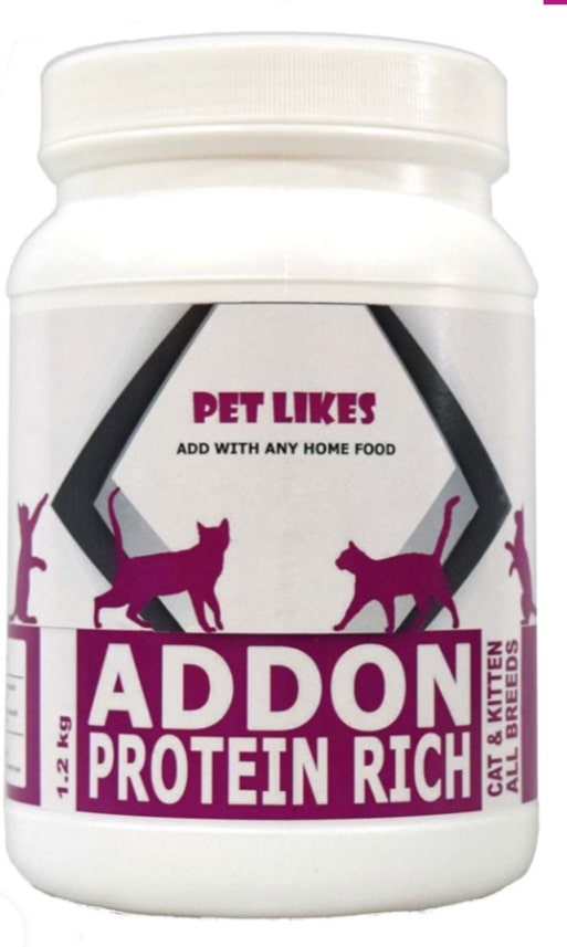 Pet Likes ADD ON Cats – 400g. 3 week Weight Gain in Cats