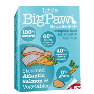 LITTLE BIG PAW - SALMON & VEGETABLE TERRINE For Dogs 150G (Pack of 7)