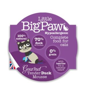 LITTLE BIG PAW - TENDER DUCK (CAT) - 85 GRAMS (Pack of 8)