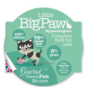 LITTLE BIG PAW - OCEAN FISH (CAT) - 85 GRAMS( pack of 8)