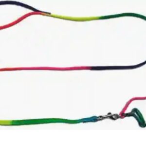 Pupkart Super Dog Multicolour Collar and Leash Set for Puppy (51 Inch)