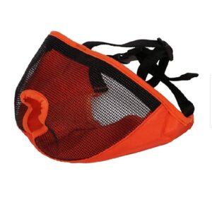 short Snout Muzzle with Breathable Mesh for bulldog ,pug