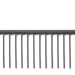 CC - LONG TOOTH FINE COARSE BUTTERCOMB