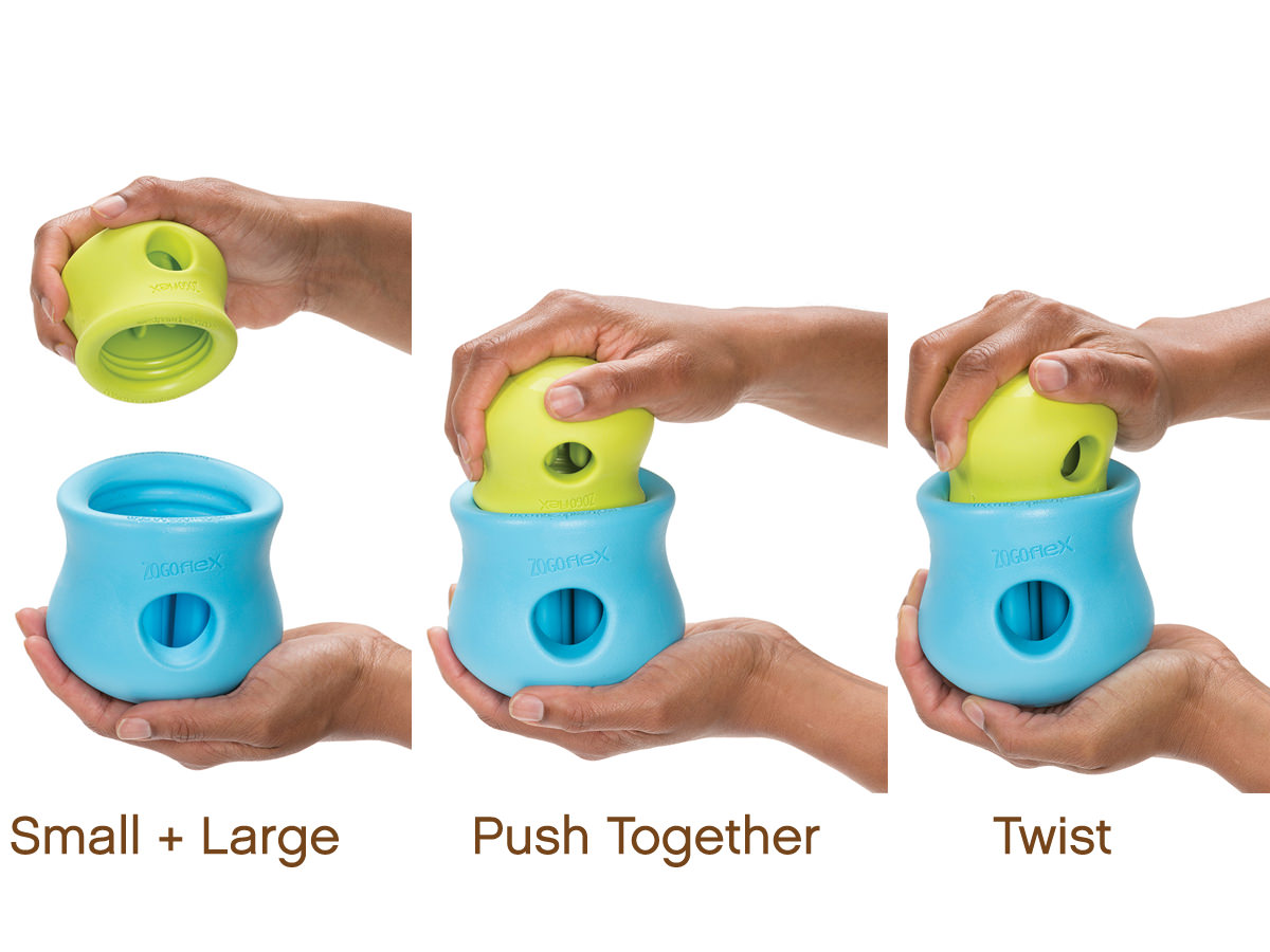 West paws ZOGOFLEX TOPPL TREAT TOY