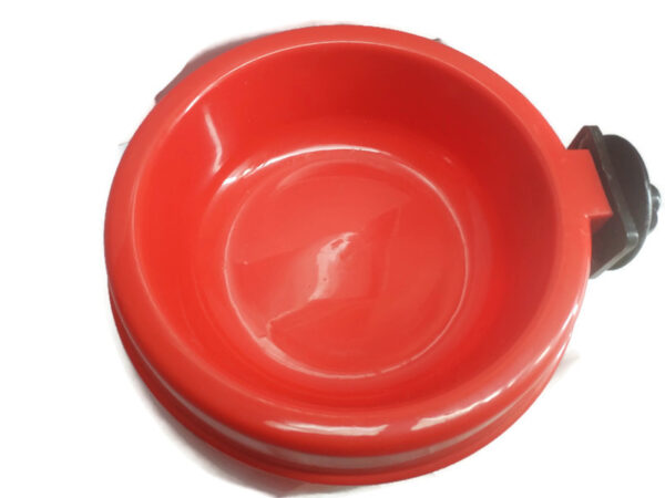 Plastic bowl with cage Holder
