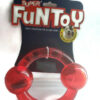 Rubber bell ring medium toy