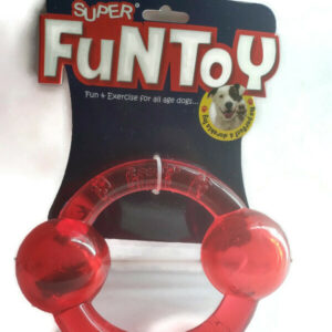 Rubber bell ring medium toy