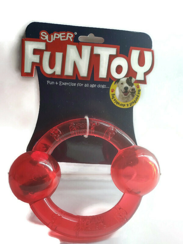 Rubber bell ring medium toy