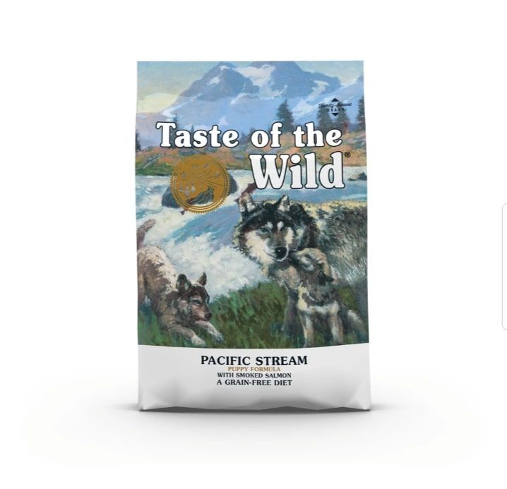 Taste of the Wild Pacific Stream Grain Free Dry Puppy Food - Smoked Salmon
