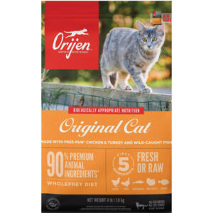 Orijen Original Cat Dry Food 340g – Complete Nutrition for Cats