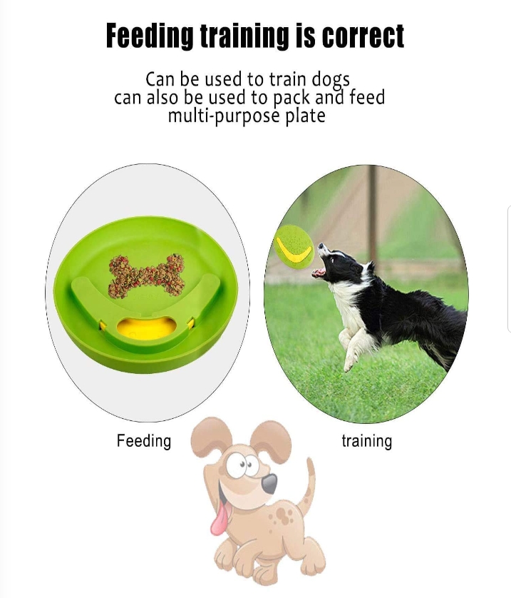 FLYING DISC FEEDING CUM DOG FEEDING BOWL