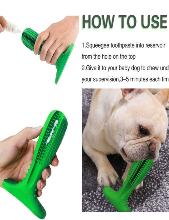 DOG TOOTHBRUSH TEETH CLEANING