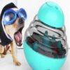 INTERACTIVE DOG TOYS TREAT BALL SHAKING LEAKAGE FOOD CONTAINER