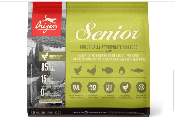 Orijen Senior Dry Dog Food (All Breeds)340grm