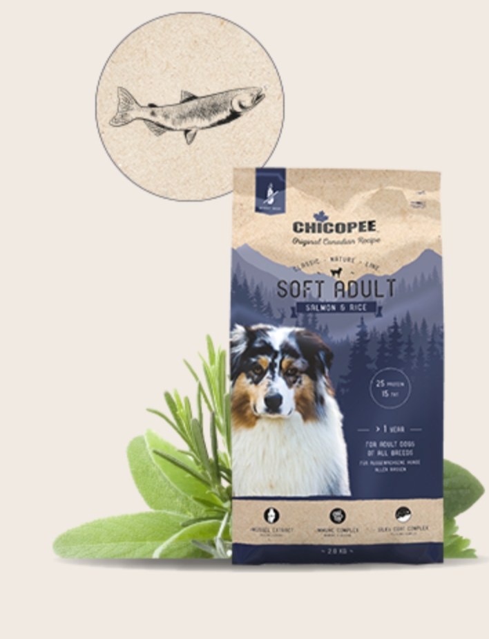 Chicopee Classic - Nature - Line SOFT ADULT SALMON & RICE