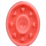 HEART SHAPE SLOW FEEDER BOWL
