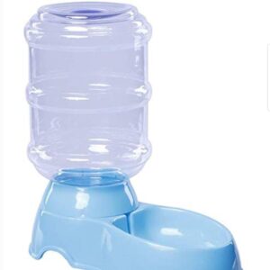 PET BOWL WITH WATER DISPENSER ROUND PLASTIC PET BOWL