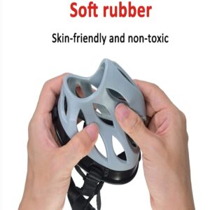 SOFT RUBBER BASKET MUZZLE FOR SMALL, MEDIUM AND LARGE size no 1