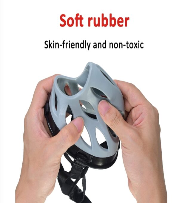 SOFT RUBBER BASKET MUZZLE FOR SMALL, MEDIUM AND LARGE size no 1