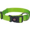 Trixie premium collar 30-45/15mm green colour