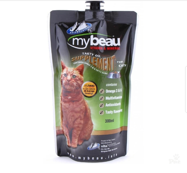 My Beau Vitamin & Mineral Supplement for Cats - 300 ml