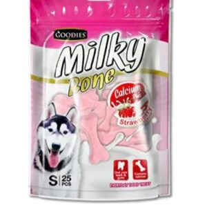 Goodies Milky Strawberry Bone (25 Pieces)