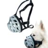 SOFT RUBBER BASKET MUZZLE FOR SMALL, MEDIUM AND LARGE size no 4