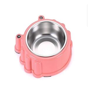 STAINLESS STEEL REMOVABLE ANTI SLIP FOOD AND WATER cat shape bowl