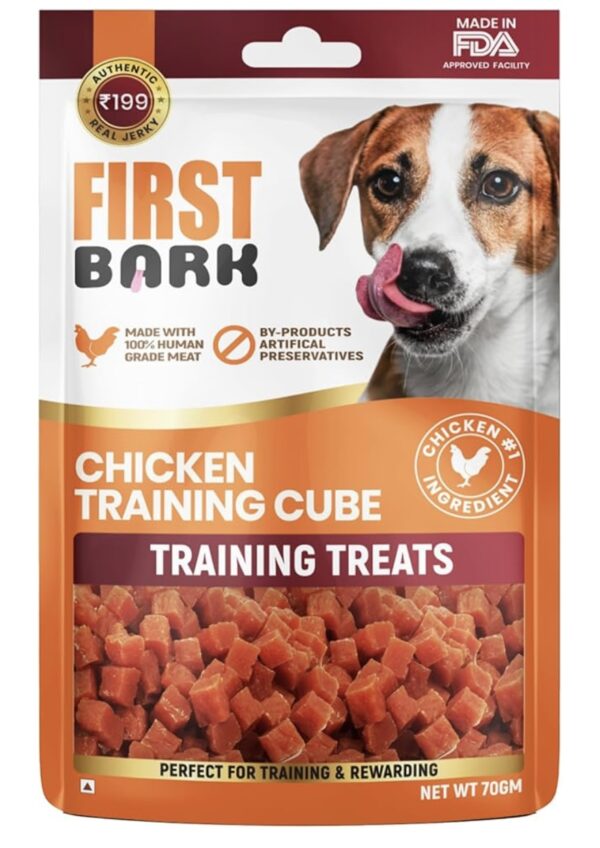 First bark Chicken Training cube