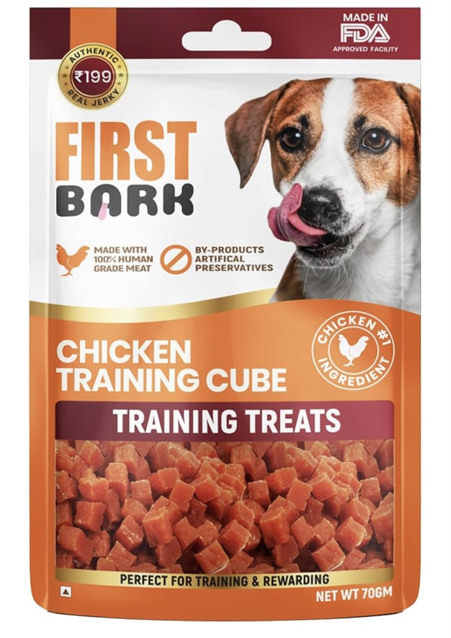 First bark Chicken Training cube
