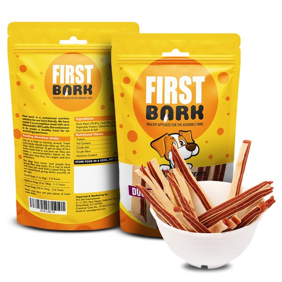 First bark duck and cod fish Treats
