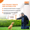 First bark chicken training Cubes treats