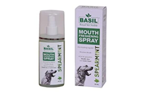 Basil mouth freshing spray