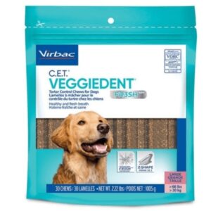 Virbac Veggiedent Dental Chew For Dogs (490grms) large