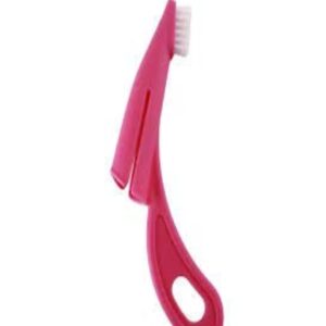 Soft cleaning Dental plastic finger toothbrush for dogs