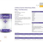 Calibra Veterinary Diet Recovery 400g for Dogs & Cats