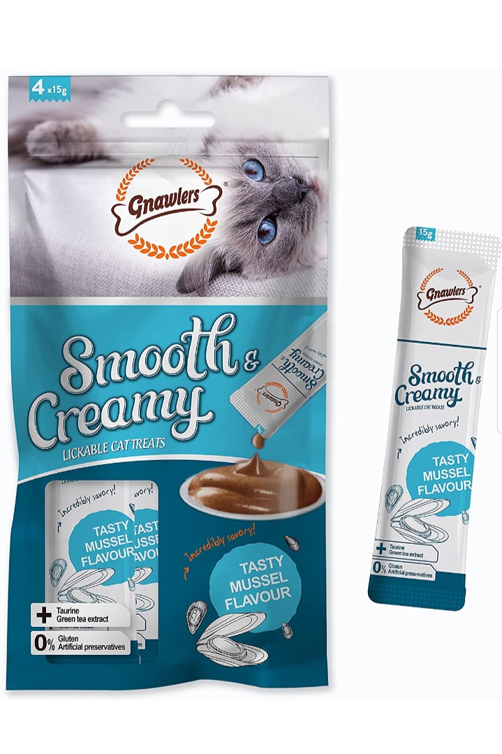 Gnawlers Smooth Creamy Treats Mussel