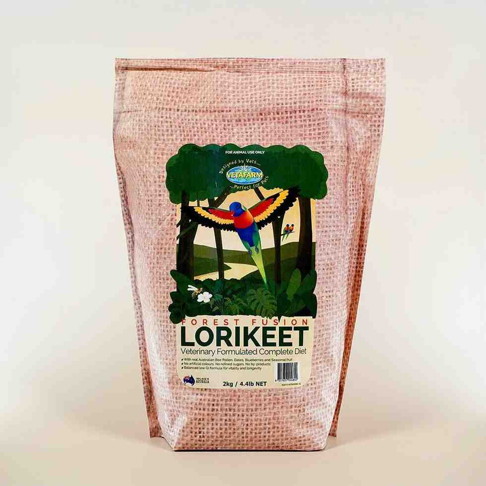 Vetafarm forest fusion Lorikeet diet (2kg)