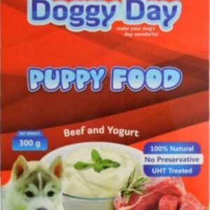 Doggy day puppy beef and yogurt 300grms