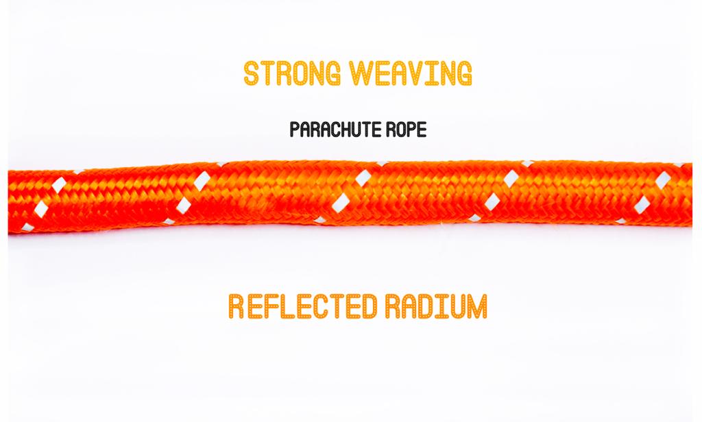 AGNpetspot. Nylon Red Everyday Heavy Brass Hook Leash 12mm