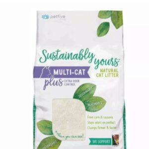 Sustainably Yours Multi-Cat Plus Natural Cat Litter - Corn & Cassava(5.9 KG)