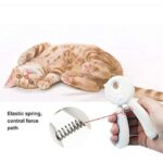 Pet Nail Clippers & Claw Trimmer with Eye Safety Cover Kitten Grooming Kit Professional Tool Small