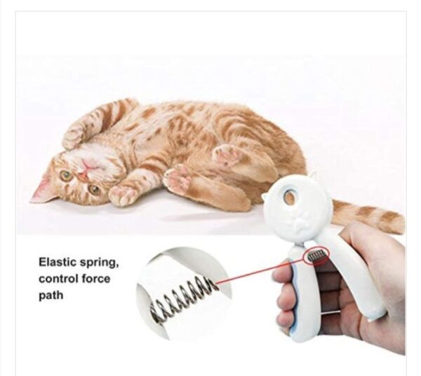 Pet Nail Clippers & Claw Trimmer with Eye Safety Cover Kitten Grooming Kit Professional Tool Small