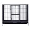 Important heavy size dog cage 5ft (Black)