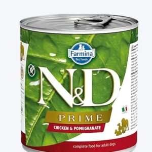 Farmina N&D Prime Chicken & Pomegranate Adult Wet Dog Food - 285 g